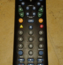 CONTROL DE TVCABLE GDCT-860