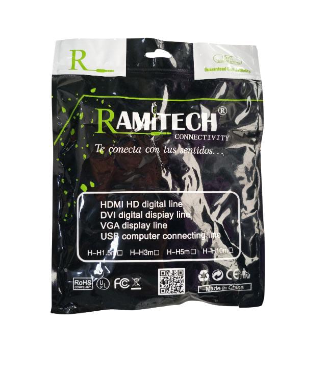 CABLE HDMI RAMITECH 1.5M H-M - Image 2