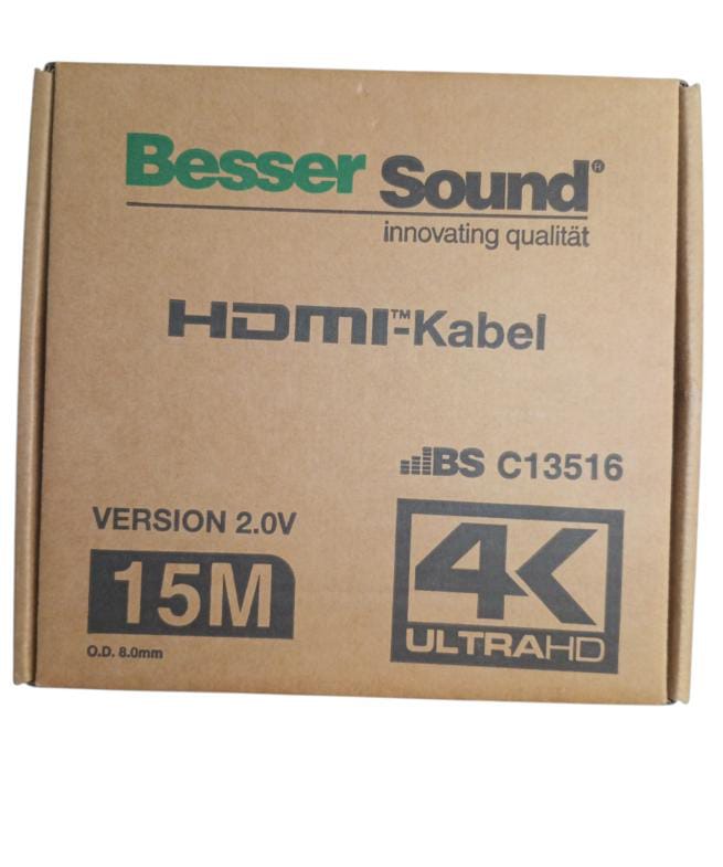 CABLE HDMI 15M CABLE BS 2.0V REAL 100% 4K